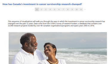 cancer survivorship visualization